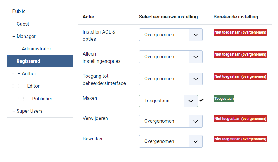 joomla41 media rechten
