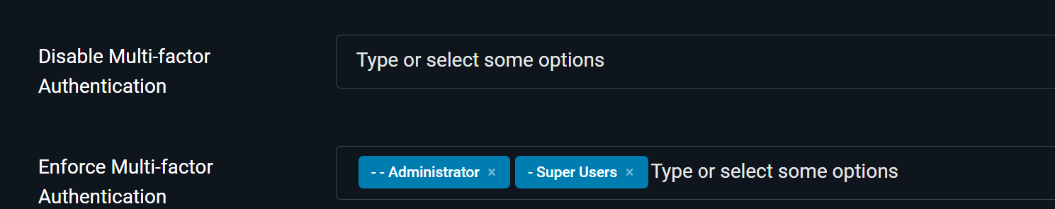 multi factor superusers
