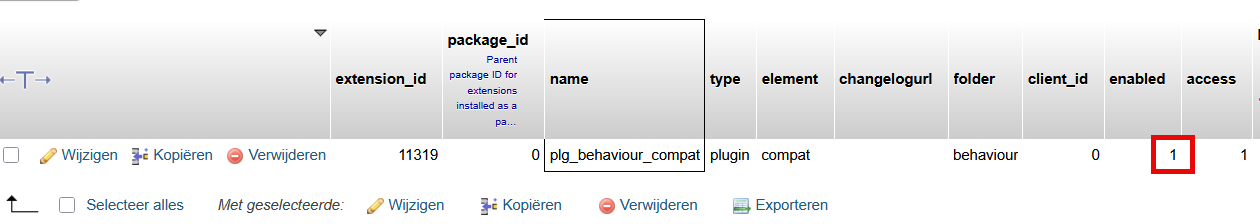 behaviour backward compatibility database 02